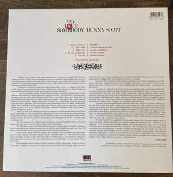 LP Bunny Scott: To Love Somebody