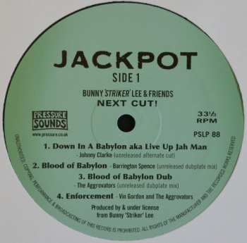 2LP Bunny Lee & Friends: Next Cut! (Dub Plates, Rare Sides & Unreleased Cuts)