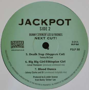 2LP Bunny Lee & Friends: Next Cut! (Dub Plates, Rare Sides & Unreleased Cuts)