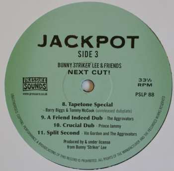 2LP Bunny Lee & Friends: Next Cut! (Dub Plates, Rare Sides & Unreleased Cuts)