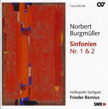 Album Burgmuller / Hofkapelle Stuttgart / Bernius: Symphony No 1 & 2