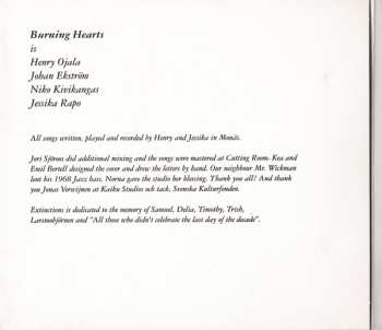 CD Burning Hearts: Extinctions