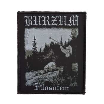 Merch Burzum: Aplicación Filosofem (woven)