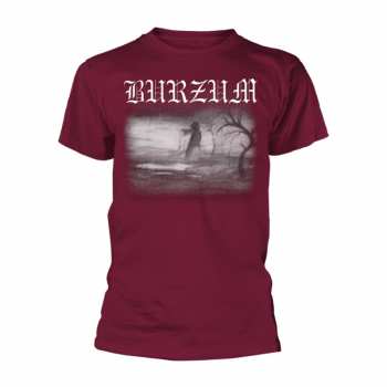 Merch Burzum: Camiseta Aske 2013 (maroon)