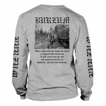 Mercancía Burzum: Tričko S Dlouhým Rukávem Filosofem 3 M