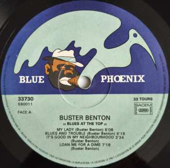 CD Buster Benton: Blues At The Top