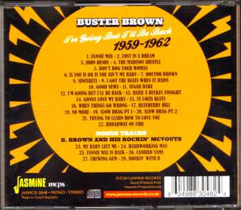CD Buster Brown: I'm Going But I'll Be Back 1959-1962