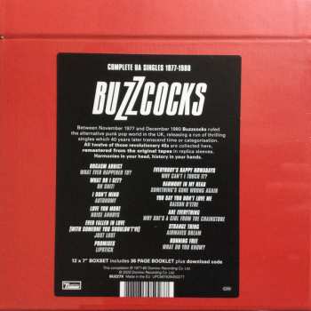 12SP/Caja Buzzcocks: Complete UA Singles 1977-1980 LTD