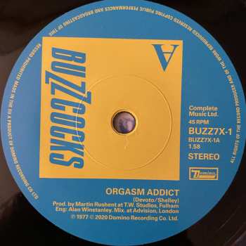 12SP/Caja Buzzcocks: Complete UA Singles 1977-1980 LTD