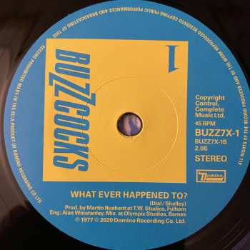 12SP/Caja Buzzcocks: Complete UA Singles 1977-1980 LTD