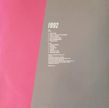 2LP Buzzcocks: Live 1990 & 1992 CLR