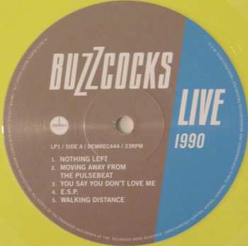 2LP Buzzcocks: Live 1990 & 1992 CLR