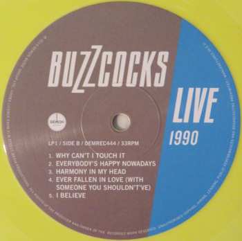 2LP Buzzcocks: Live 1990 & 1992 CLR