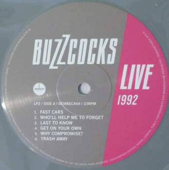 2LP Buzzcocks: Live 1990 & 1992 CLR