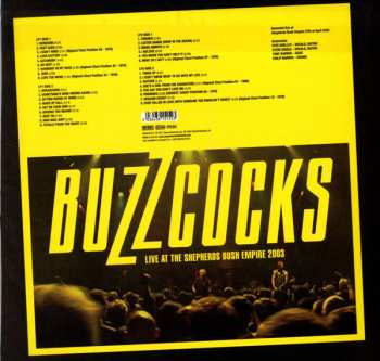 2LP/DVD Buzzcocks: Live At The Shepherds Bush Empire 2003