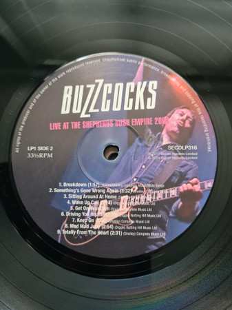 2LP/DVD Buzzcocks: Live At The Shepherds Bush Empire 2003
