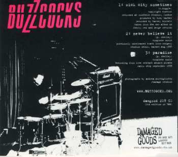 CD Buzzcocks: Sick City Sometimes LTD