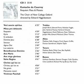 5CD The New College Oxford Choir: Choral Masterpieces Of The European Renaissance