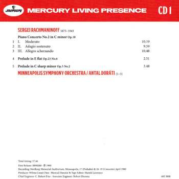 9CD/Caja/Blu-ray Byron Janis: The Mercury Masters LTD