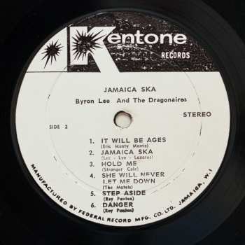 LP Byron Lee And The Dragonaires: Plays Jamaica Ska