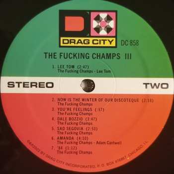 2LP The Fucking Champs: III