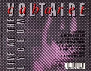 CD Cabaret Voltaire: Live At The Lyceum