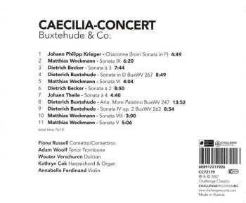 CD Caecilia Concert: Buxtehude & Co.
