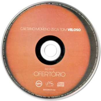 CD Caetano Veloso: Ofertório