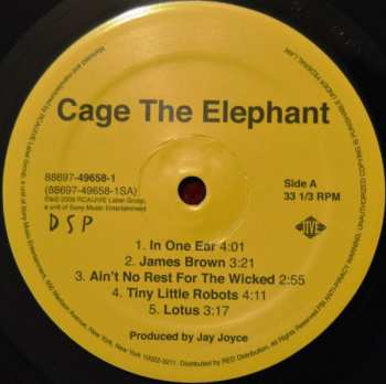 LP Cage The Elephant: Cage The Elephant