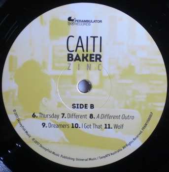 LP Caiti Baker: Zinc