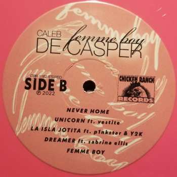 LP Caleb De Casper: Femme Boy