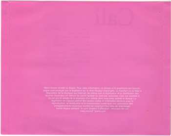 CD Cali: L'amour Parfait