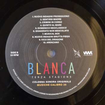 LP Calibro 35: Blanca Terza Stagione (Colonna Sonora Originale)