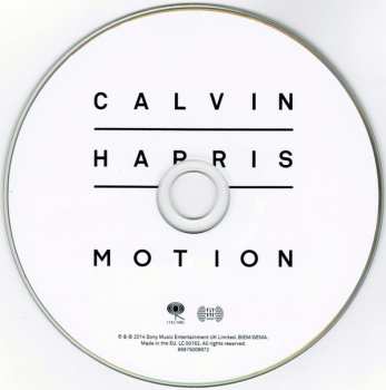 CD Calvin Harris: Motion