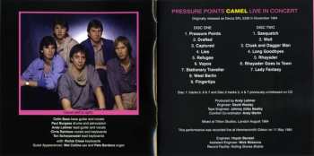 2CD Camel: Pressure Points – Live In Concert