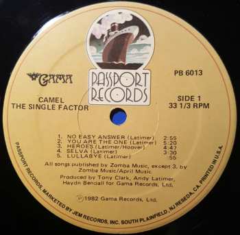 LP Camel: The Single Factor