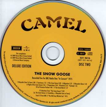 2CD Camel: The Snow Goose DLX