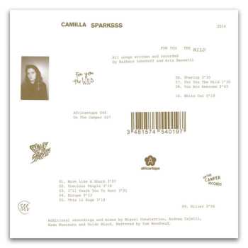 CD Camilla Sparksss: For You The Wild