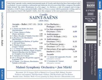 CD Camille Saint-Saëns: Ascanio - Ballet