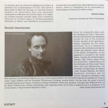 CD Camille Saint-Saëns: Piano Concerto No. 3; Africa; Rhapsodie D'Auvergne; Wedding Cake Waltz