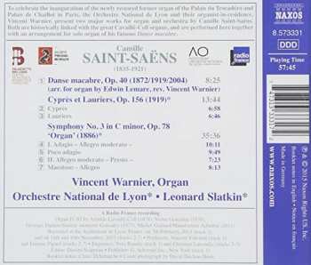 CD Camille Saint-Saëns: Symphony No. 3 'Organ'