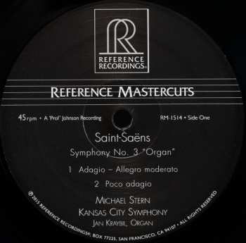 LP The Kansas City Symphony: Symphony No. 3 "Organ"