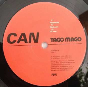 2LP Can: Tago Mago