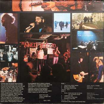 LP Canned Heat: '70 Concert: Recorded Live In Europe