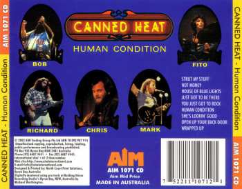 CD Canned Heat: Human Condition