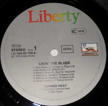 2LP Canned Heat: Living The Blues