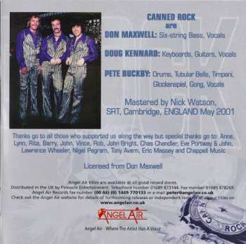 CD Canned Rock: Kinetic Energy / Machines