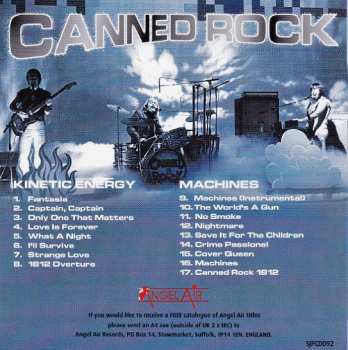 CD Canned Rock: Kinetic Energy / Machines