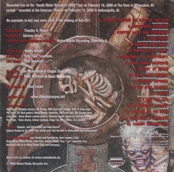 2LP Cannibal Corpse: Live Cannibalism (phd Exclusive White Vinyl 2lp)