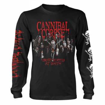 Merch Cannibal Corpse: Camiseta de manga larga Butchered At Birth Baby